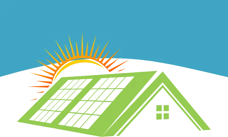 Home Generating Solar Energy