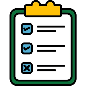 A checklist used by a solar energy company UK